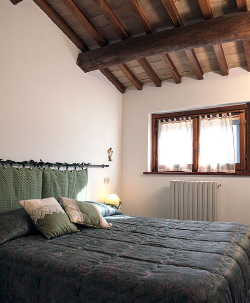 Agriturismo mini appartamento con giardino in affitto ad Assisi