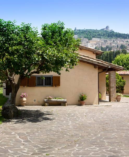 Camere Assisi. Appartamenti in Agriturismo All'Antica Mattonata