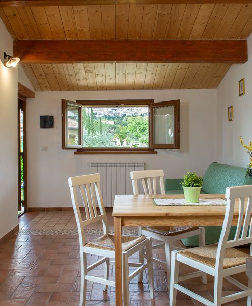 Agriturismo mini appartamento con giardino in affitto ad Assisi