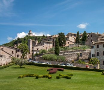 Assisi, San Francesco prato della Basilica superiore