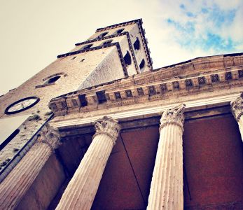 Assisi, Tempio di Minerva in piazza del Comune