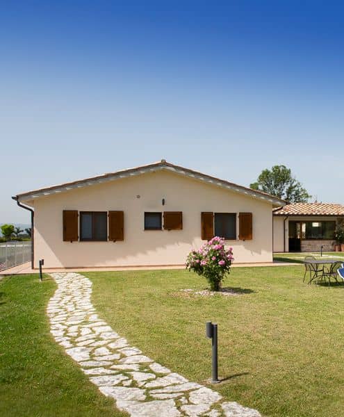 holiday home apartments with garden in Agriturismo Assisi